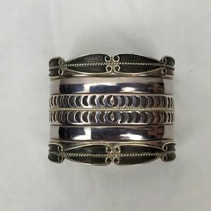 Vintage Silver Bracelet Indian Jewelry